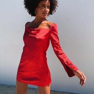 NEW IN BAG princess Polly mini red dress